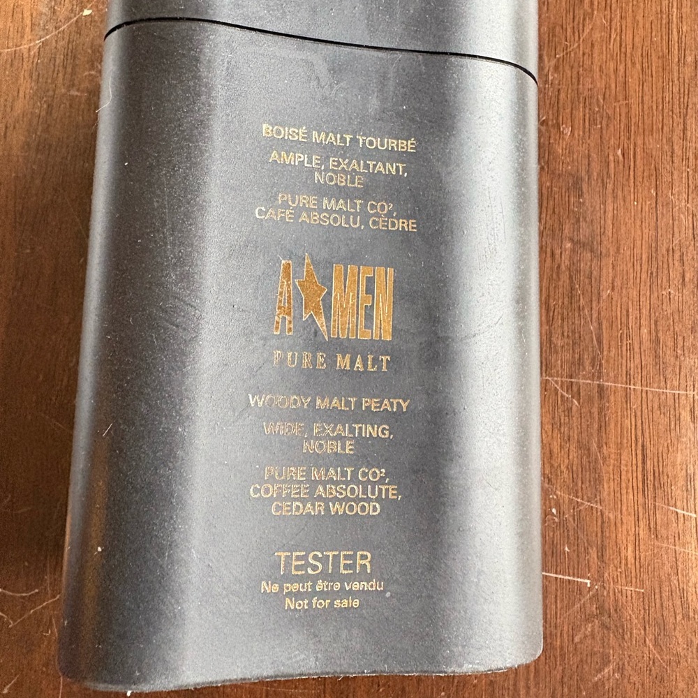 Angel Men Pure Malt Thierry Mugler EDT For Men Spray 3.4 oz DISCONTINUED TSTR - Picture 2 of 3